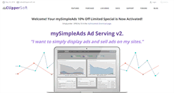 Desktop Screenshot of clippersoft.net
